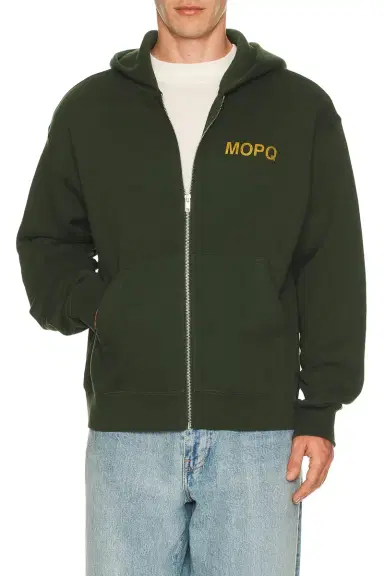 Museum of Peace and Quiet Castelli Zip-Up Hoodie | Thumbnail 4