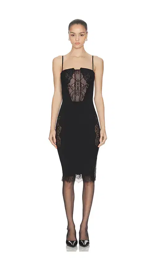 HAELO Collage Corset Dress