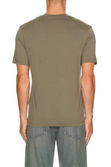 FRAME Short Sleeve Light Cotton Tee | Thumbnail 4
