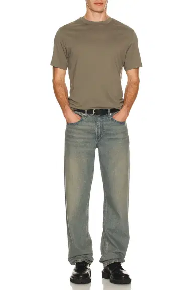 FRAME Short Sleeve Light Cotton Tee | Thumbnail 5
