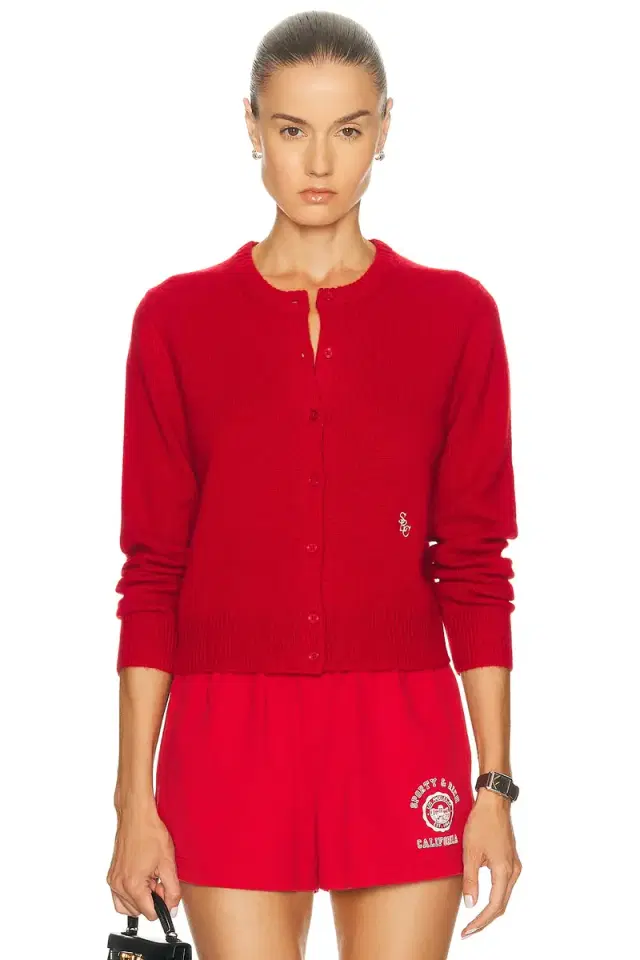 Sporty & Rich Cashmere Cardigan
