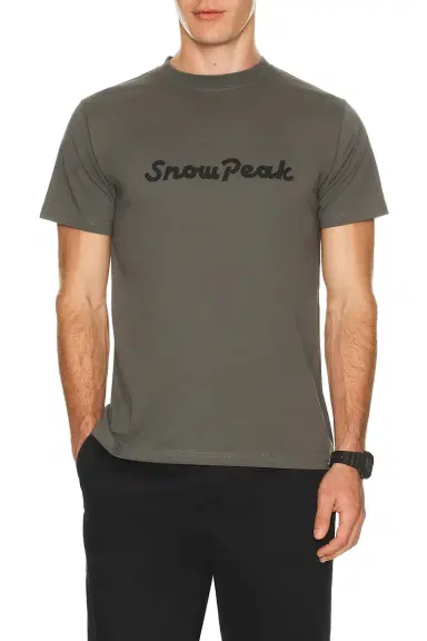 Snow Peak Snow Peak Typography T-Shirt | Thumbnail 1