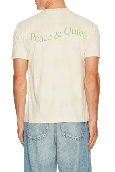 Museum of Peace and Quiet Wordmark Tye Dye T-Shirt | Thumbnail 3