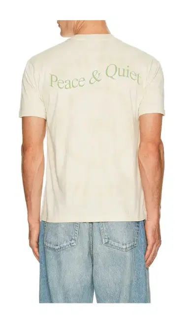 Museum of Peace and Quiet Wordmark Tye Dye T-Shirt | Thumbnail 1