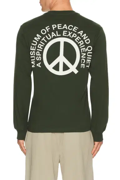 Museum of Peace and Quiet Spiritual Experience Long Sleeve T-Shirt | Thumbnail 3