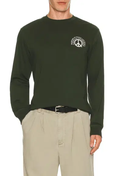 Museum of Peace and Quiet Spiritual Experience Long Sleeve T-Shirt | Thumbnail 4