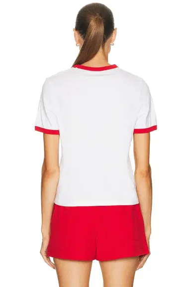 Sporty & Rich California Emblem Ringer Tee | Thumbnail 3