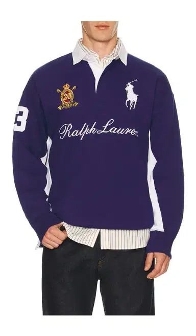 Polo Ralph Lauren Magic Fleece Big Pony Rugby Sweatshirt | Thumbnail 6