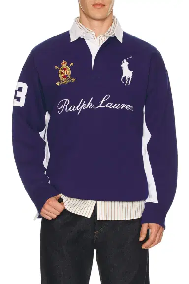 Polo Ralph Lauren Magic Fleece Big Pony Rugby Sweatshirt | Thumbnail 1