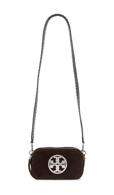 Tory Burch Miller Suede Mini Crossbody Bag | Thumbnail 1
