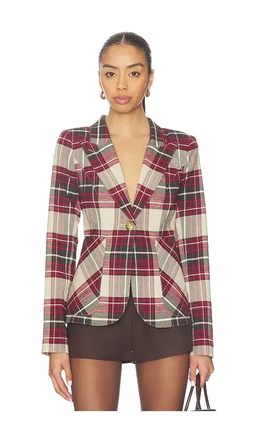 SMYTHE Patch Pocket Duchess Blazer