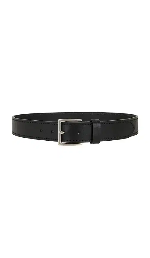 Vince 35mm Flat Belt With Stitched Edge Belt