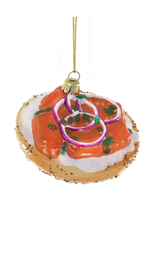 Bagel With Lox Ornament