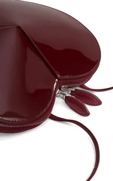 Alaïa Le Coeur Patent Leather Crossbody Bag | Thumbnail 4