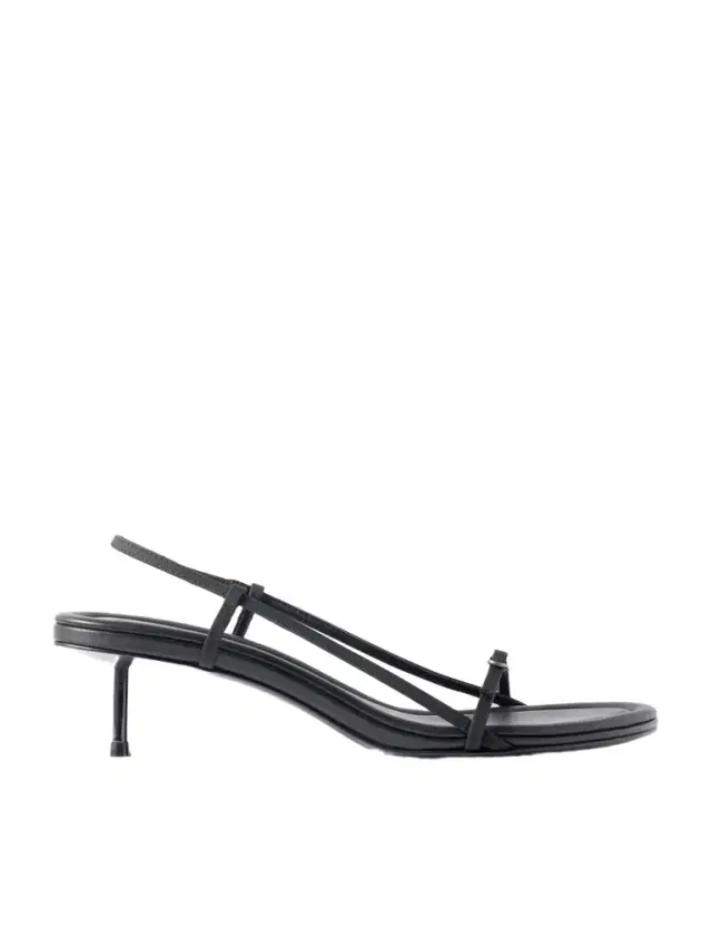 Petite Belt Recycled-twill And Leather Slingback Sandals