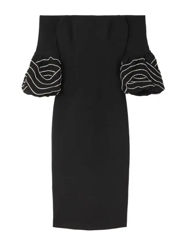 Bellatrix Off-the-shoulder Crystal-embellished Crepe Midi Dress