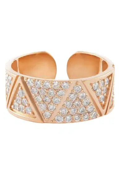 ALESSA JEWELRY Elixir Diamond Pave Ring | Thumbnail 1