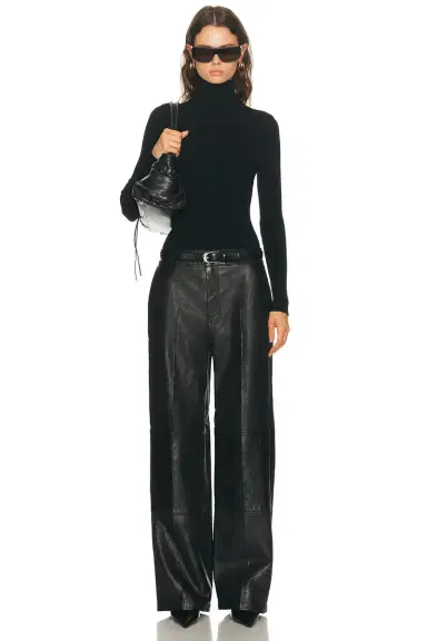 Alexander Wang Mid Rise Moto Workwear Pant | Thumbnail 5
