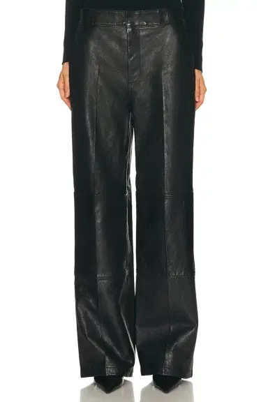 Alexander Wang Mid Rise Moto Workwear Pant | Thumbnail 1