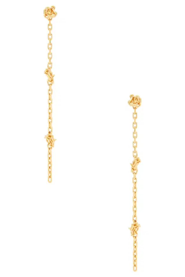 Jil Sander Knot Earrings