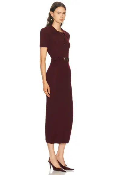 Rowen Rose Short Sleeve Long Dress | Thumbnail 2
