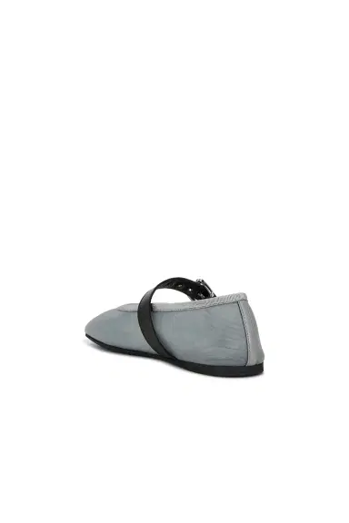 Miu Miu Ballerine Rete Flat | Thumbnail 3 Miu Miu Ballerine Rete Flat | Thumbnail 3