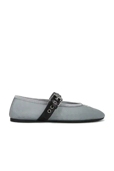 Miu Miu Ballerine Rete Flat | Thumbnail 1 Miu Miu Ballerine Rete Flat | Thumbnail 1