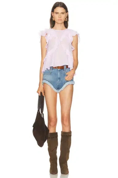 ISABEL MARANT ÉTOILE Nalou Blouse | Thumbnail 4 ISABEL MARANT ÉTOILE Nalou Blouse | Thumbnail 4