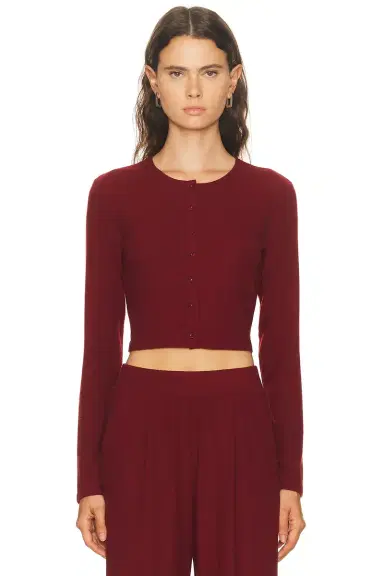 LESET Lauren Crop Cardigan | Thumbnail 1