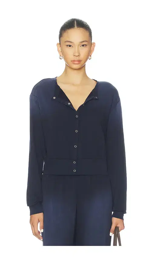 Michael Lauren Novak Snap Front Cardigan