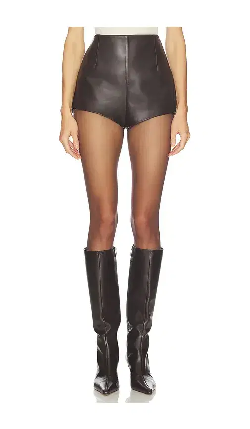 Camila Coelho Elia Leather Short