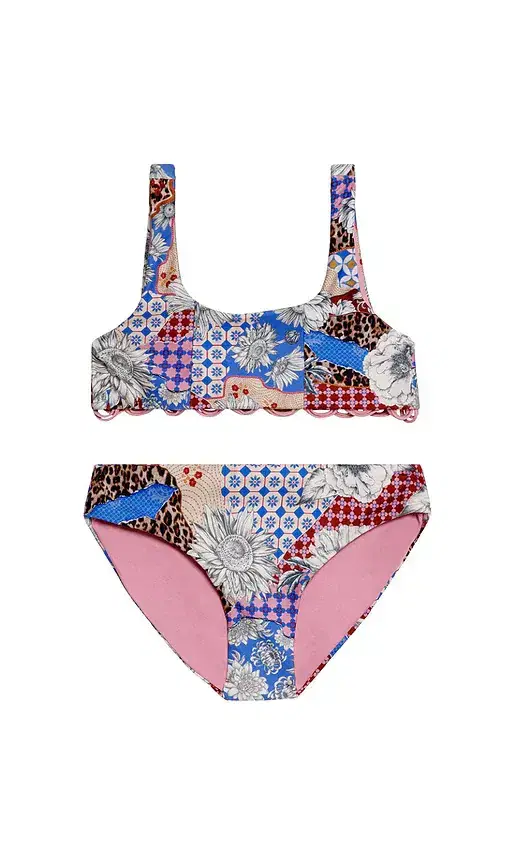 Agua Bendita Dolce Quilt Bikini Set