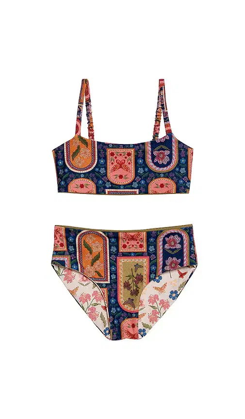 Agua Bendita Sky Fiore Bikini Set