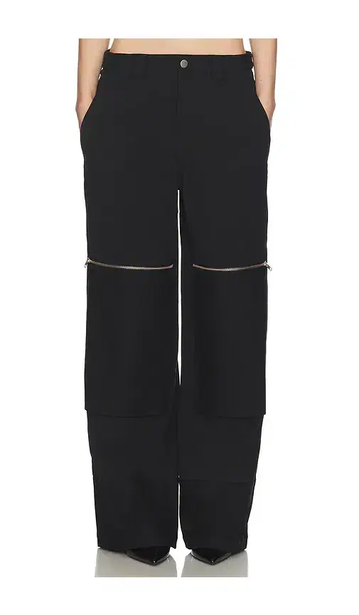 HAELO Flex Waist Zip Cargo Pant