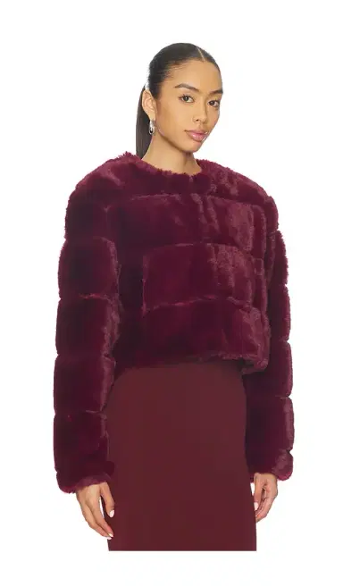 BLANKNYC Cropped Faux Fur Coat | Thumbnail 2