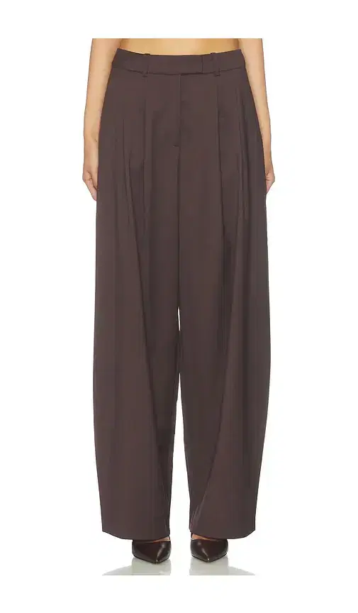 REMAIN Cocoon Suiting Pants With Pleats
