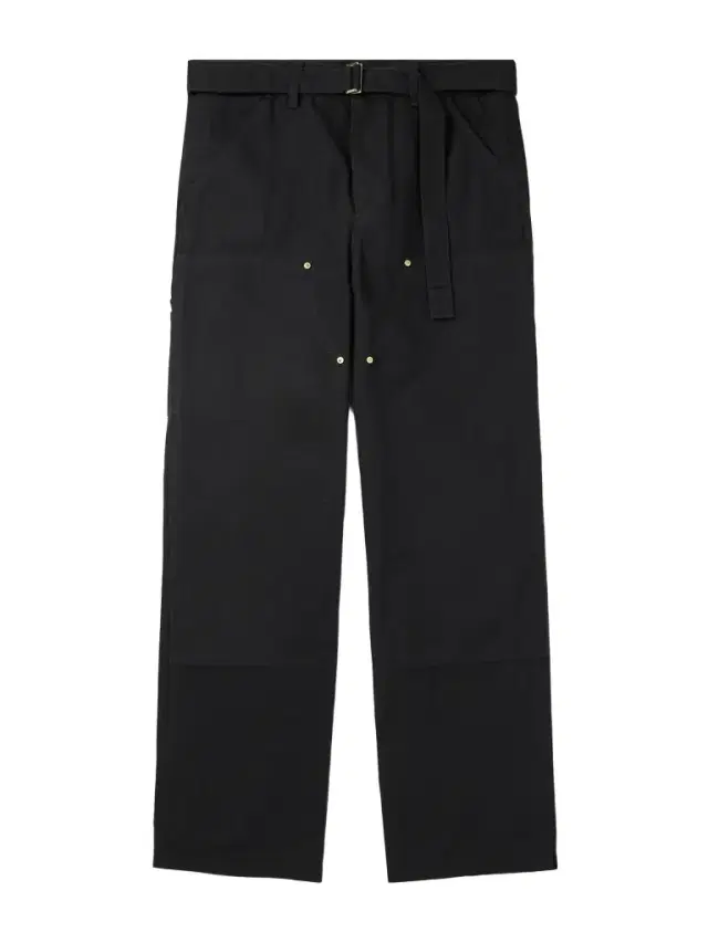 Carhartt WIP Straight-Leg Belted Panelled Cotton-Canvas Trousers - Men