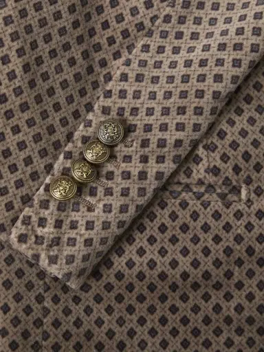 dunhill Slim-Fit Printed Cotton-Blend Velvet Tuxedo Jacket - Men | Thumbnail 5