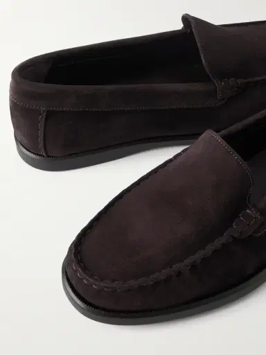 Saman Amel City Suede Loafers - Men | Thumbnail 5