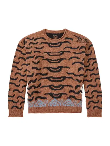 KAPITAL Nepal Tiger Intarsia Wool-Blend Sweater - Men | Thumbnail 1 KAPITAL Nepal Tiger Intarsia Wool-Blend Sweater - Men | Thumbnail 1