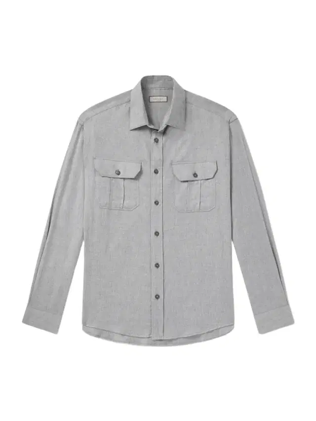 Cotton and Cashmere-Blend Shirt - Men