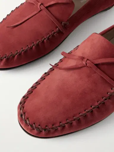 Manolo Blahnik Gargano Tasselled Nubuck Driving Shoes - Men | Thumbnail 5 Manolo Blahnik Gargano Tasselled Nubuck Driving Shoes - Men | Thumbnail 5