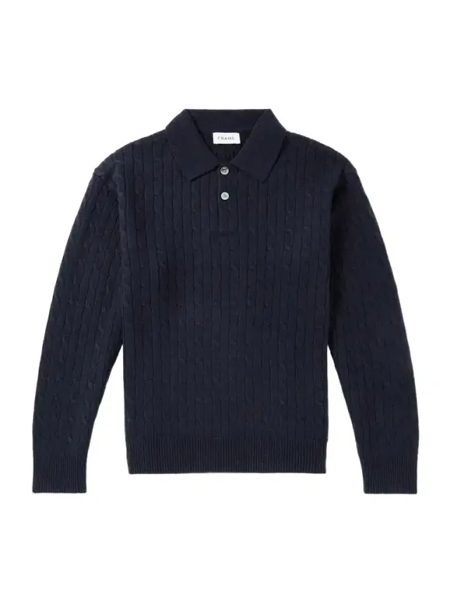 Cable-Knit Wool and Cashmere-Blend Polo Sweater - Men