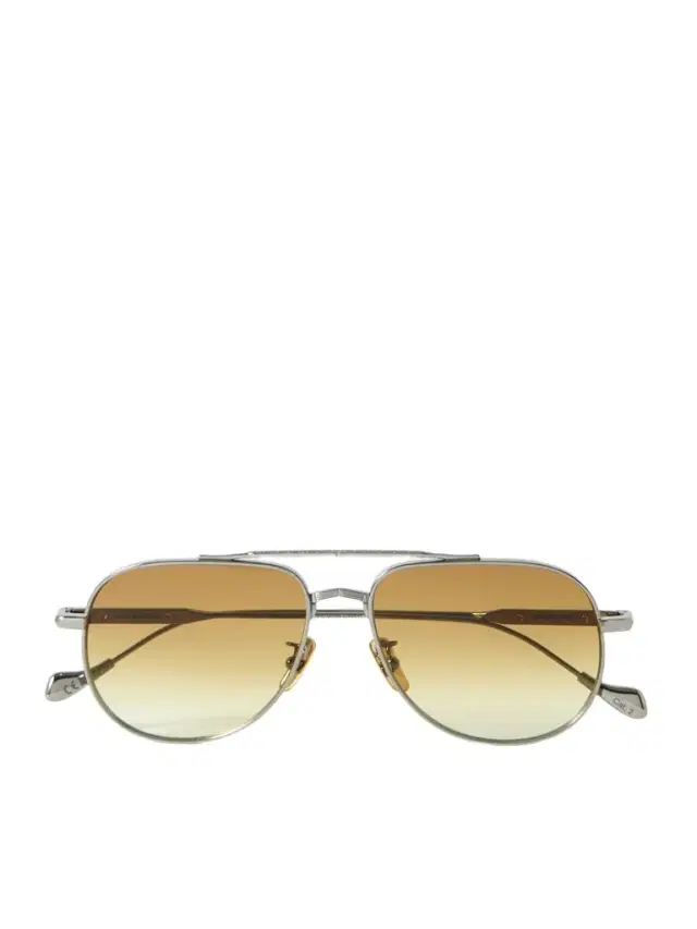 The Great Frog Bowie Aviator-Style Titanium Sunglasses - Men