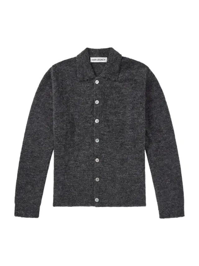 Evening Alpaca-Blend Cardigan - Men