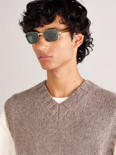 Cartier Eyewear Première De Cartier D-Frame Recycled-Acetate and Gold-Tone Sunglasses - Men | Thumbnail 2 Cartier Eyewear Première De Cartier D-Frame Recycled-Acetate and Gold-Tone Sunglasses - Men | Thumbnail 2