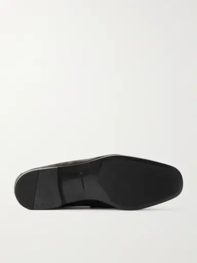 Tom Ford Sean Suede Penny Loafers - Men | Thumbnail 3
