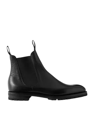 Edward Green Newmarket Grained-Leather Chelsea Boots - Men | Thumbnail 1 Edward Green Newmarket Grained-Leather Chelsea Boots - Men | Thumbnail 1