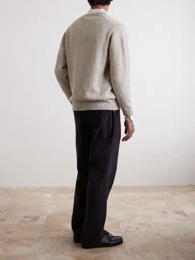 William Lockie Virgin Wool Cardigan - Men | Thumbnail 4 William Lockie Virgin Wool Cardigan - Men | Thumbnail 4