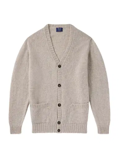 William Lockie Virgin Wool Cardigan - Men | Thumbnail 1 William Lockie Virgin Wool Cardigan - Men | Thumbnail 1